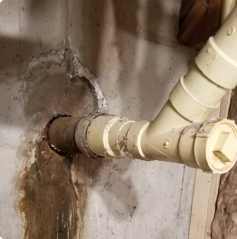 waterline leak